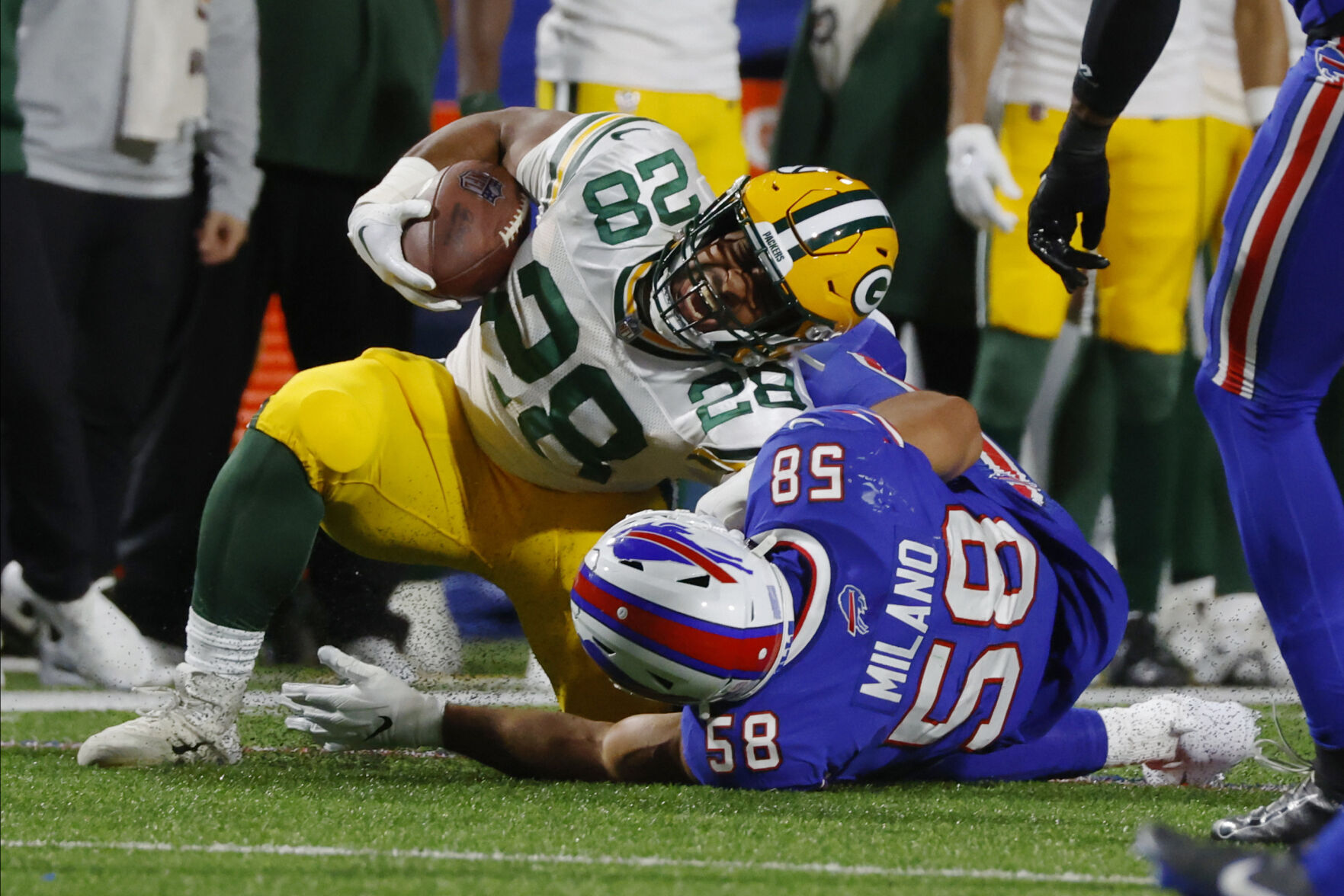 Packers Bills Football